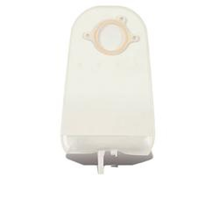 SACCA UROSTOMIA CON TUBICINO DI SCARICO VALVOLA ANTIREFLUSSO E PELLICOLA DI RIVESTIMENTO SISTEMA 2S PLUS URO 57MM 10SACCHE +2 TUBI DI RACCORDO