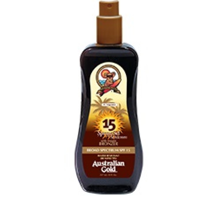 AUSTRALIAN GOLD SPF15 SPRAY GEL EFFETTO BRONZE 237 ML