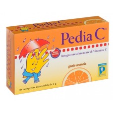 PEDIA C ARANCIA 24 COMPRESSE MASTICABILI