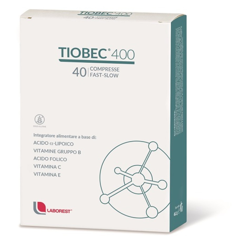 TIOBEC 400 40 COMPRESSE FAST-SLOW