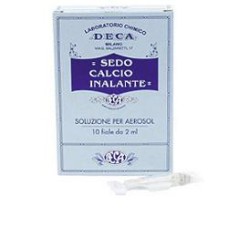 SEDO CALCIO INALANTE 10 FIALE 2 ML PER AEROSOL E DOCCIA NASALE