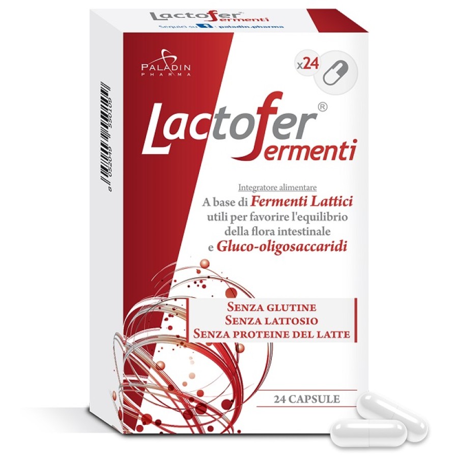 LACTOFER FERMENTI 24 CAPSULE
