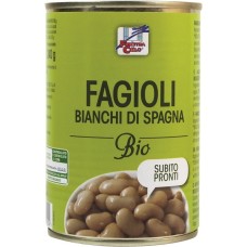 FAGIOLI BIANCHI DI SPAGNA PRONTI BIO 400 G
