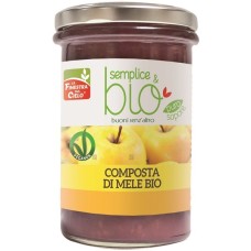 COMPOSTA DI MELE BIO CON POLPA DI MELA 320 G
