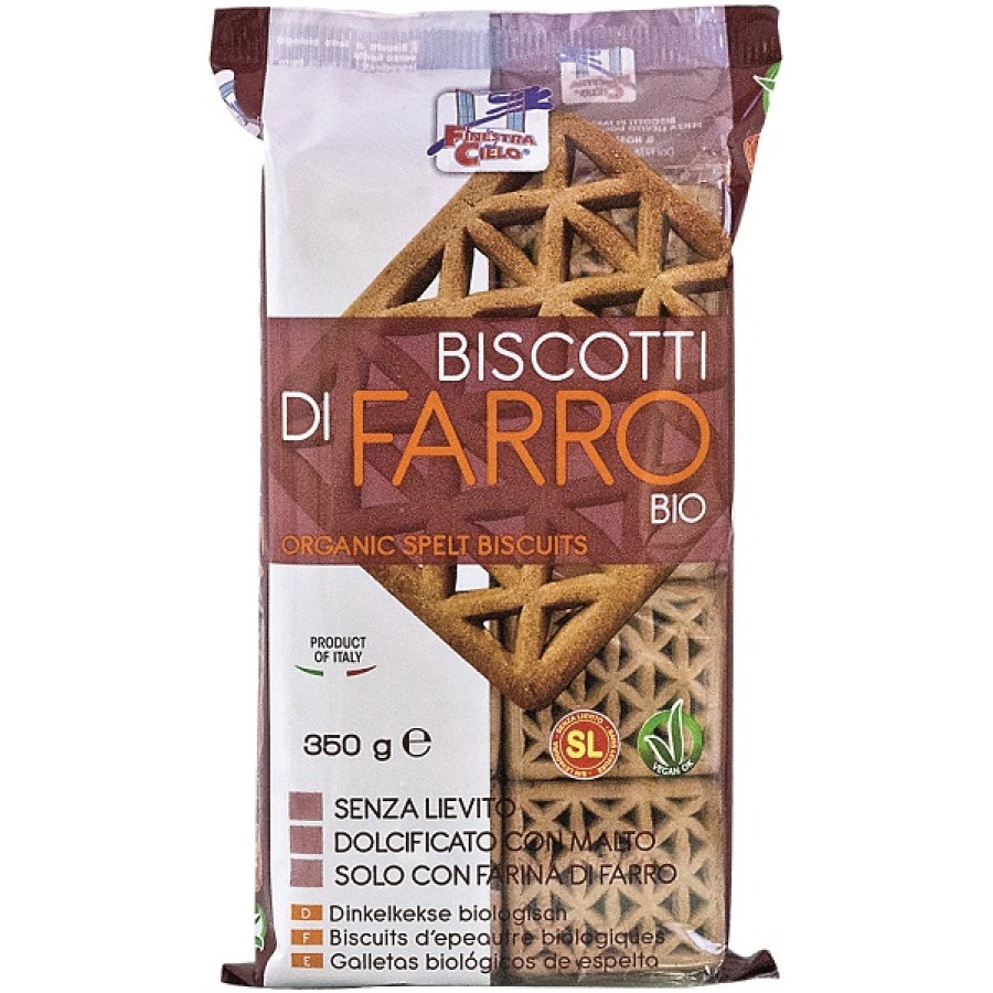 FSC BISCOTTI DI FARRO SENZA LIEVITO BIO 350 G
