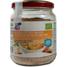 FSC BRODO VEGETALE ISTANTANEO SENZA LIEVITO BIO CON OLIO EXTRAVERGINE DI OLIVA 200 G