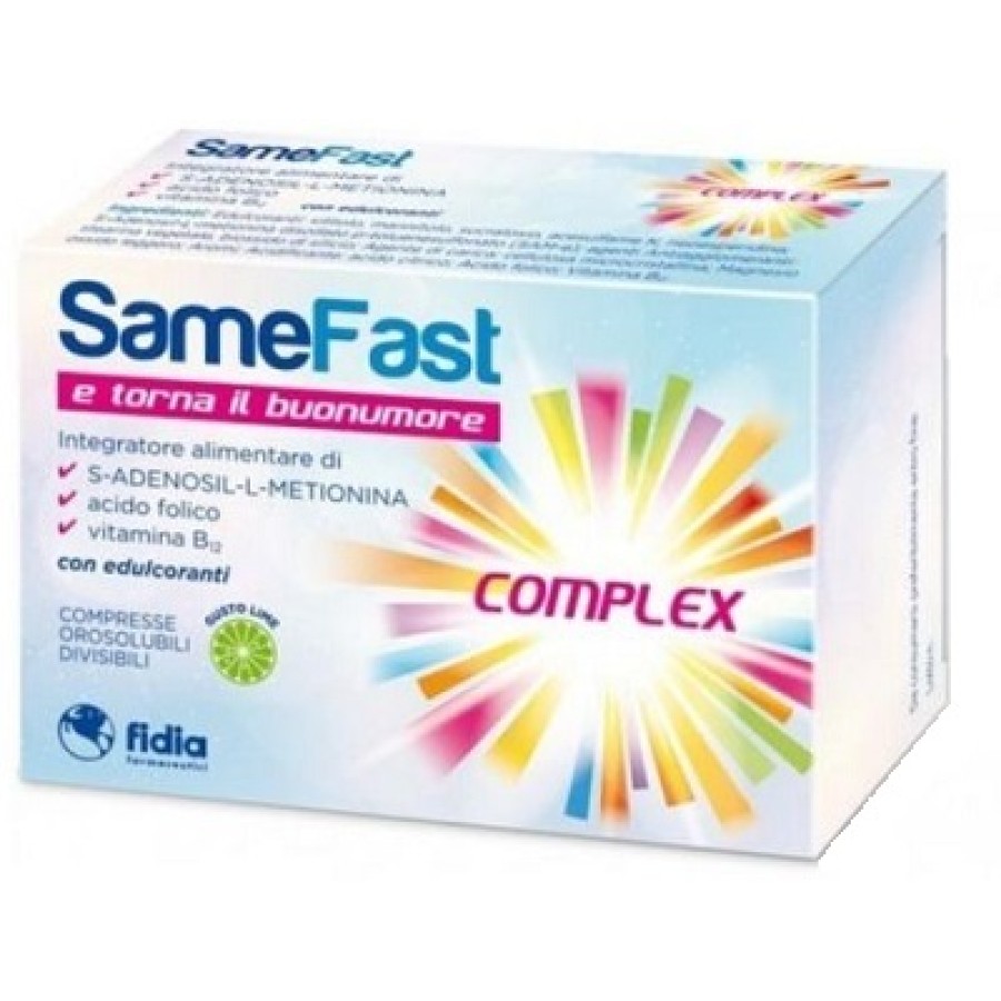SAMEFAST UP COMPLEX 20 COMPRESSE OROSOLUBILI DIVISIBILI