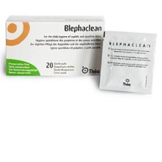 BLEPHACLEAN GARZE OCULARI STERILI A BASE DI ACIDO IALURONICO 20 PEZZI
