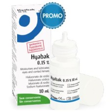 HYABAK PROTECTOR SOLUZIONE OFTALMICA SODIO IALURONATO 0,15% FLACONE 10ML