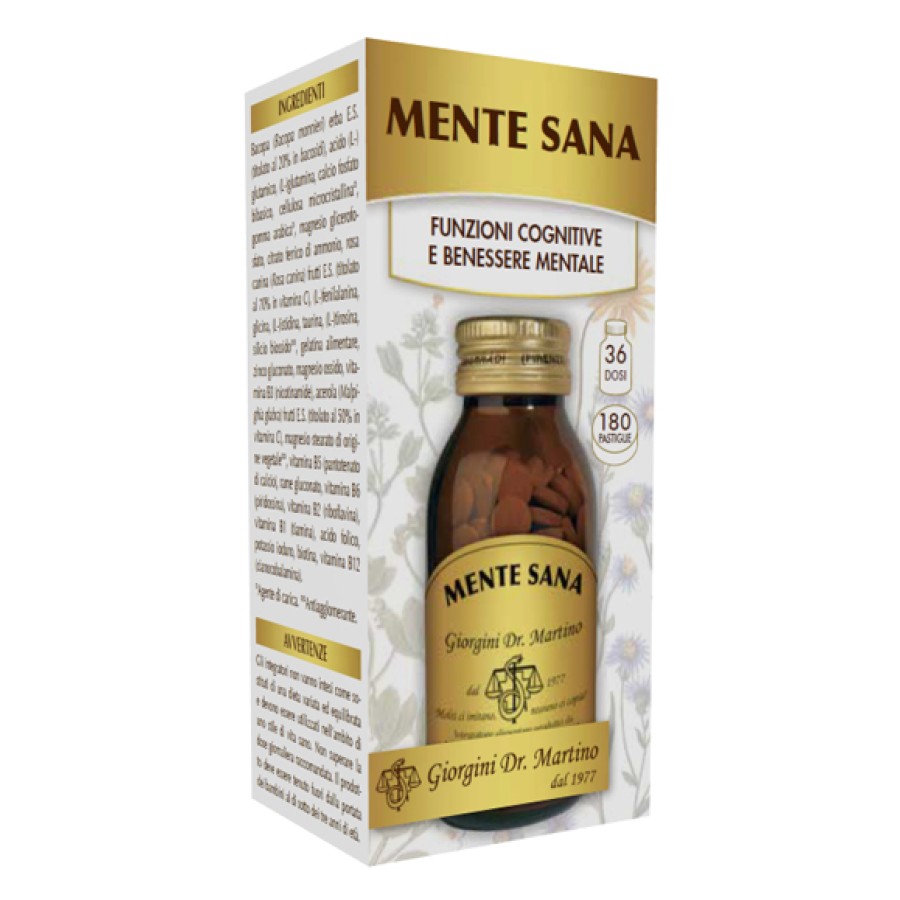 MENTE SANA 180 PASTIGLIE