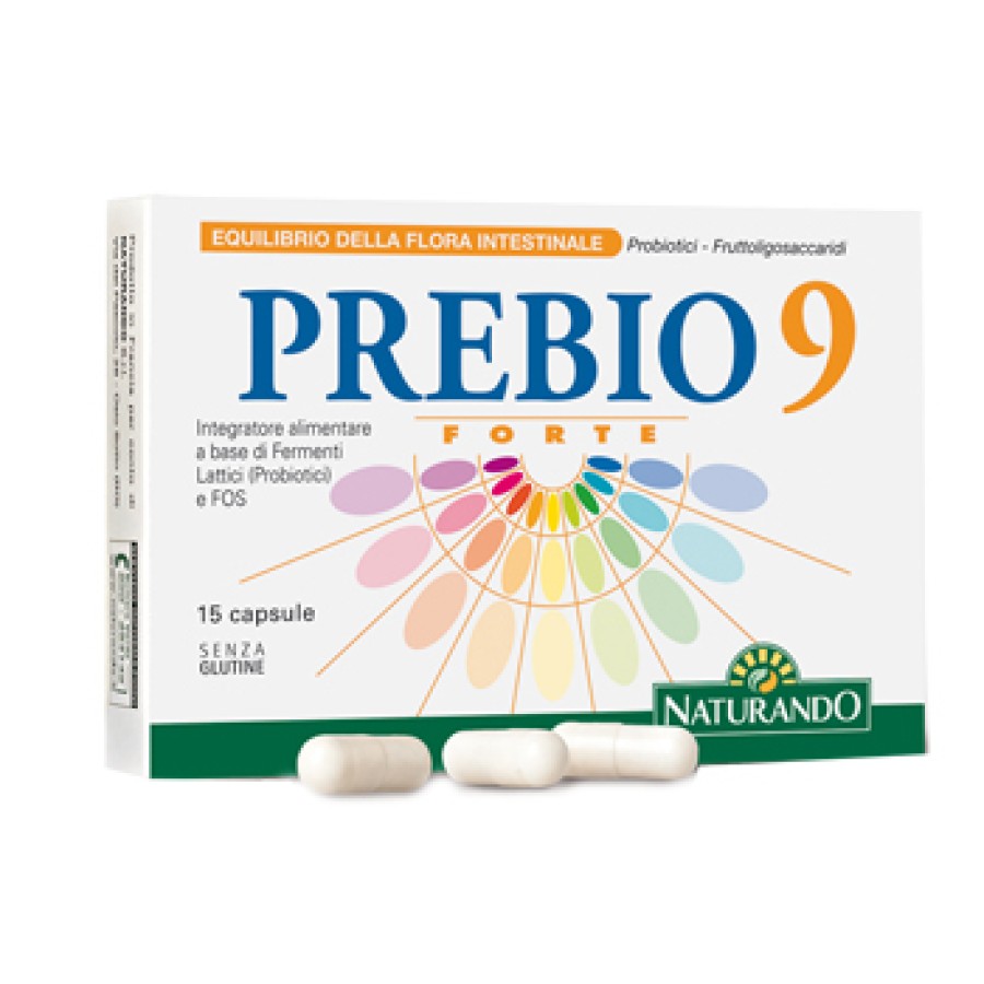 PREBIO 9 FORTE 15 CAPSULE 8,9 G