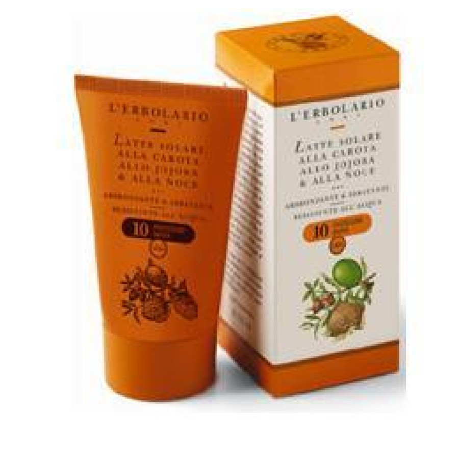 LATTE SOLARE CAROTA JOJOBA NOCE SPF10 125 ML
