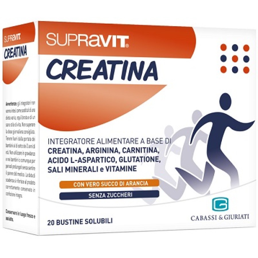 SUPRAVIT CREATINA GRANULATO 20 BUSTINE