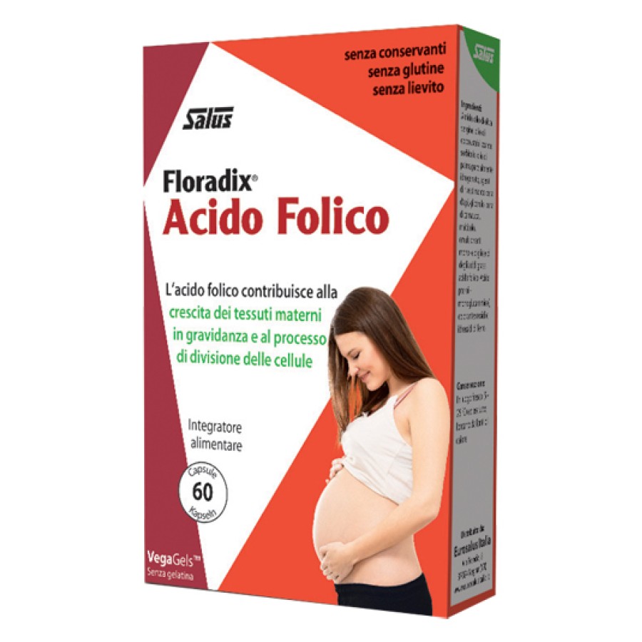 FLORADIX ACIDO FOLICO 60 CAPSULE