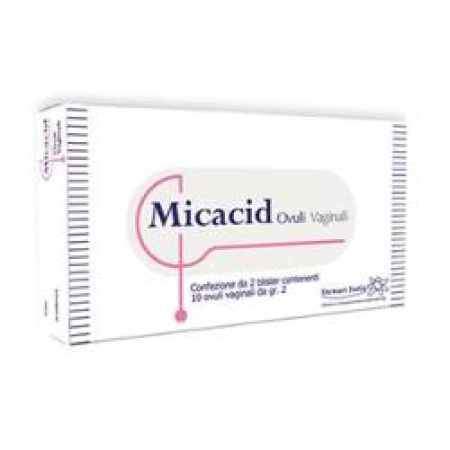 MICACID 10 OVULI VAGINALI 2 G MICACID 10 OVULI VAGINALI 2 G