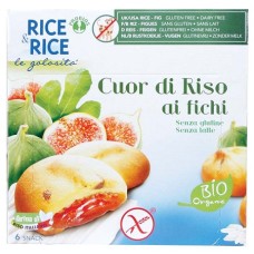 RICE&RICE CUOR DI RISO AI FICHI SENZA LATTE 6 X 33 G