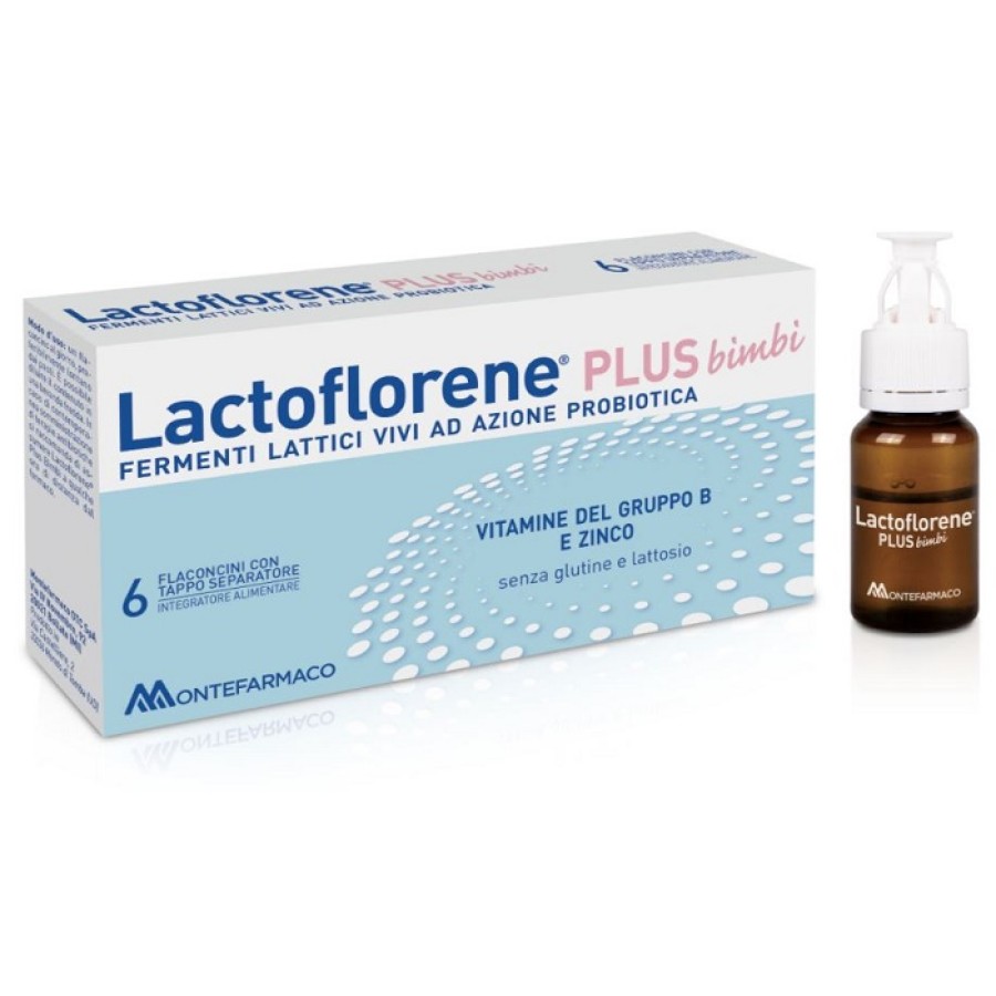 LACTOFLORENE PLUS BIMBI 6 FLACONCINI