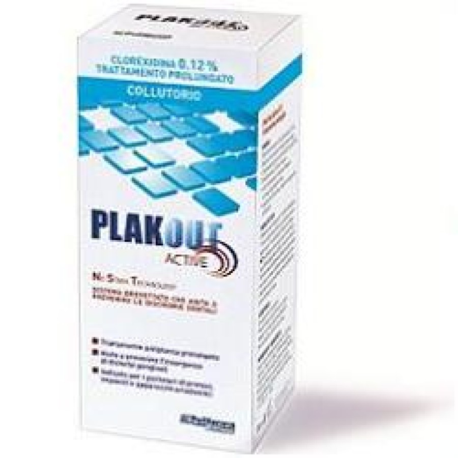 PLAK OUT ACTIVE CLOREXIDINA 0,12% COLLUTORIO 200 ML