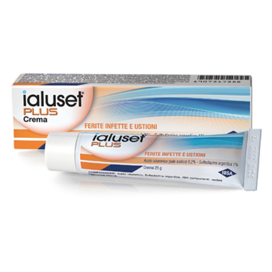IALUSET PLUS CREMA MEDICAZIONE 25 G