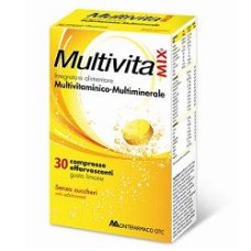 MULTIVITAMIX EFFERVESCENTE SENZA ZUCCHERO E SENZA GLUTINE 30 COMPRESSE
