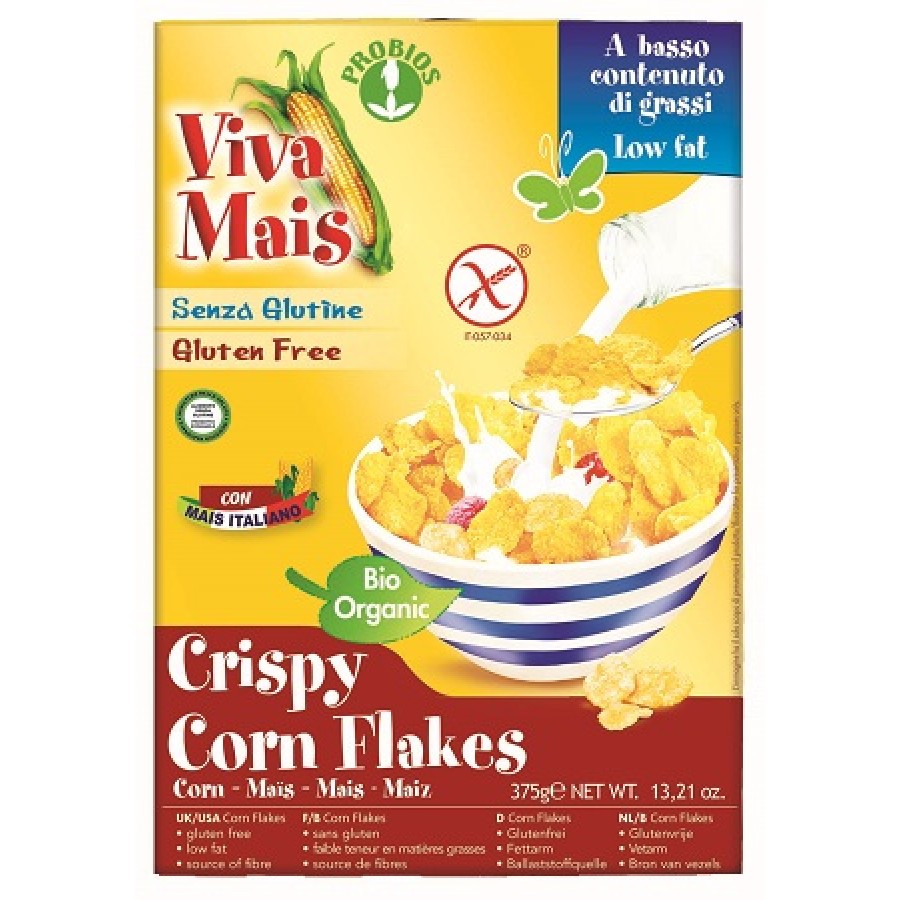 VIVA MAIS CRISPY CORN FLAKES 375 G