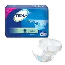 PANNOLONE A CINTURA PER INCONTINENZA TENA FLEX SUPER EXTRA LARGE 30 PEZZI