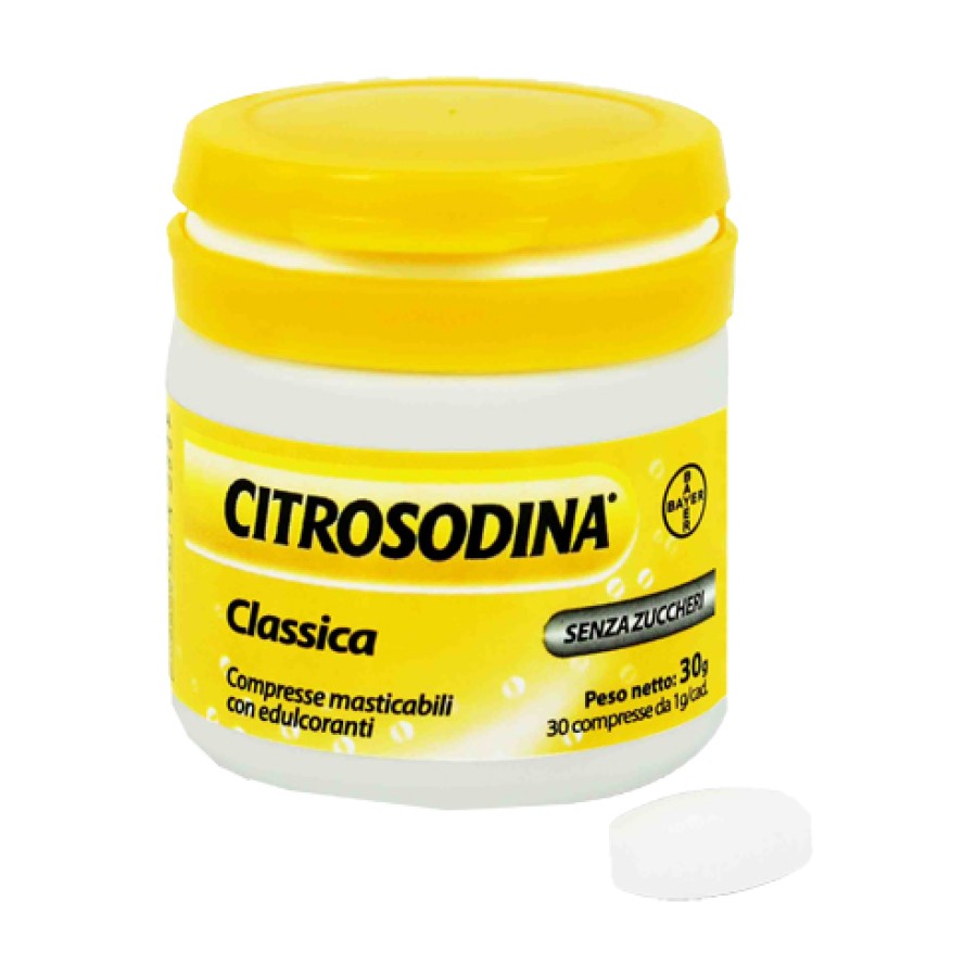 CITROSODINA MASTICABILE 30 COMPRESSE