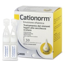 CATIONORM GOCCE 30 FIALE MONODOSE DA 0,4 ML