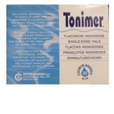 LAVAGGIO NASALE TONIMER LAB FLUIDO MONODOSE 30 FLACONCINI 5  ML