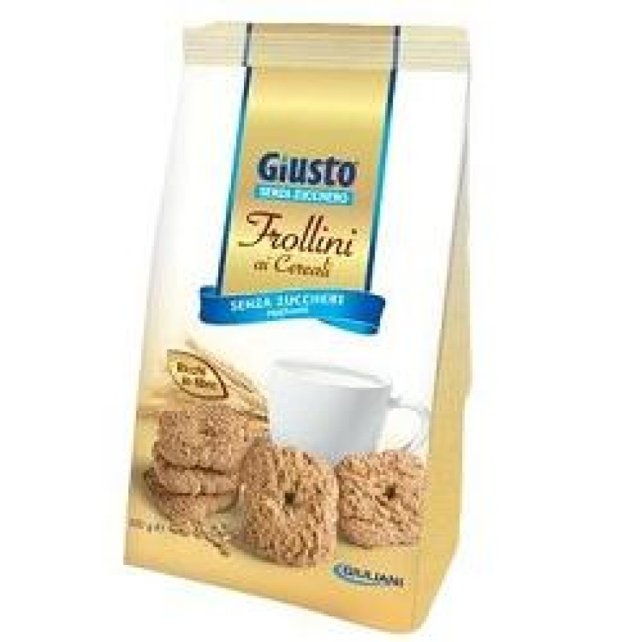 GIUSTO SENZA ZUCCHERO FROLLINI CEREALI 350 G