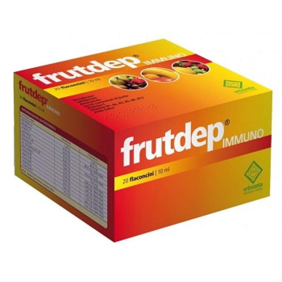 FRUTDEP IMMUNO 20 FLACONCINI 10 ML