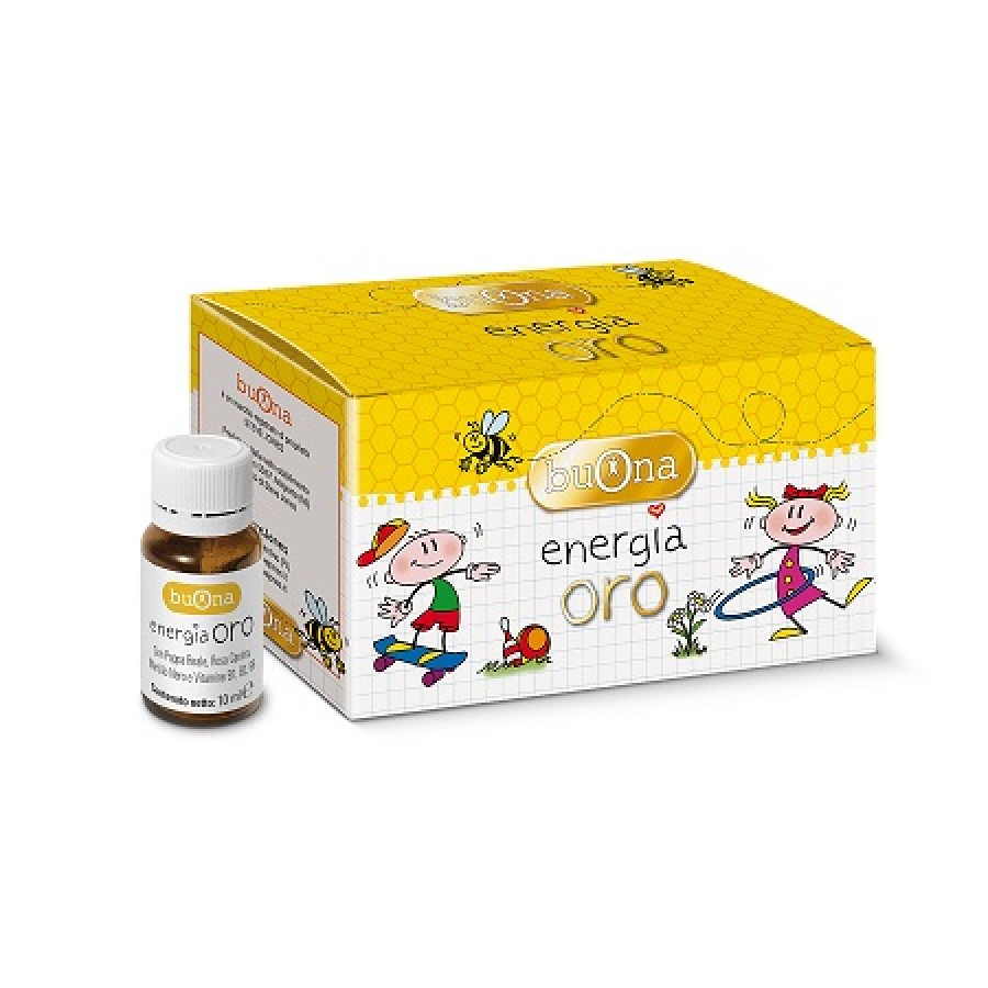 BUONA ENERGIA ORO 10 FLACONCINI DA 10 ML