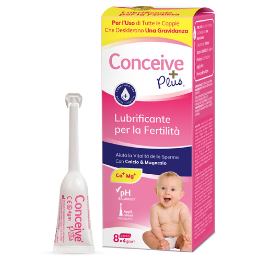 LUBRIFICANTE VAGINALE CONCEIVE PLUS 4 G 8 PEZZI