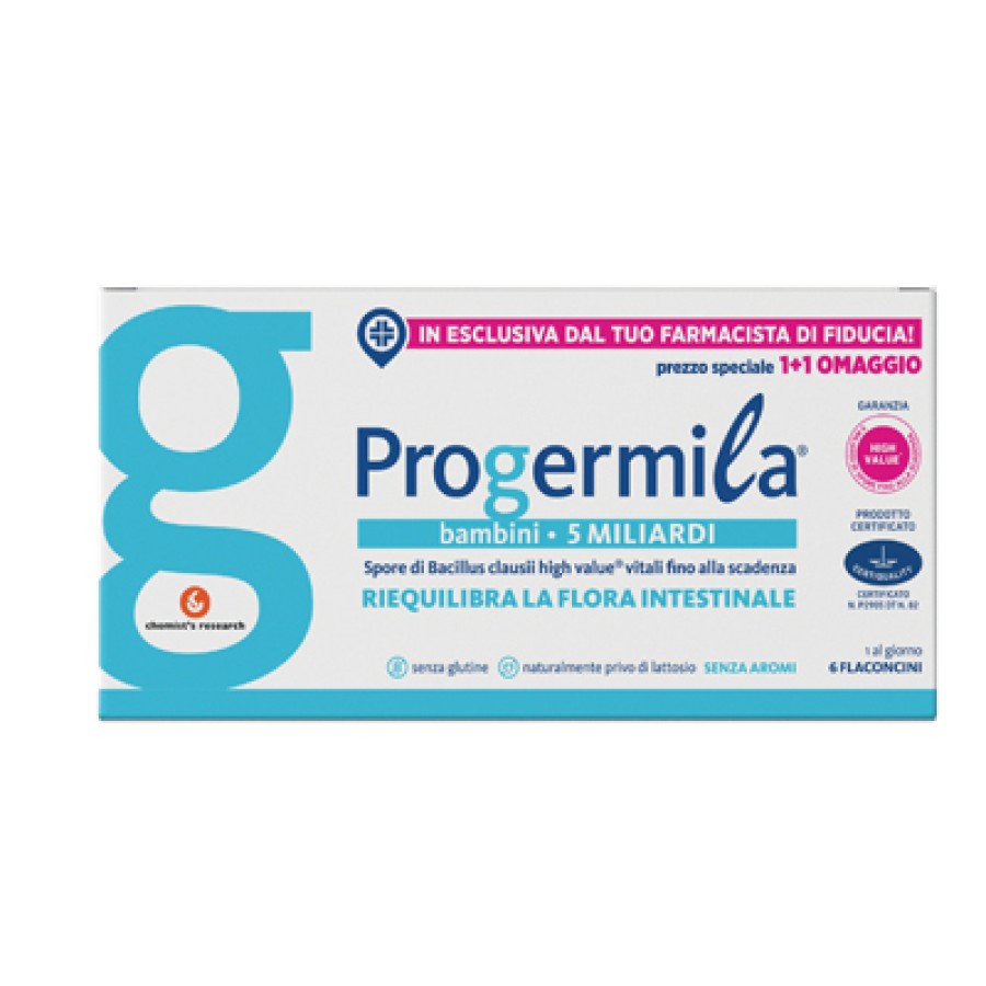 PROGERMILA BAMBINI 5 MILIARDI 6 FLACONCINI 10 ML