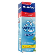 KUKIDENT COMPLETE FRESCO CREMA ADESIVA PER PROTESI DENTARIE 47 G