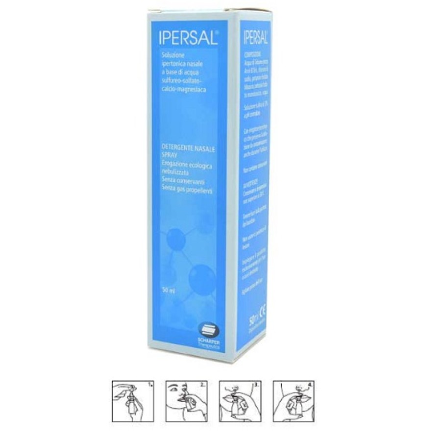 SOLUZIONE IPERTONICA IPERSAL SPRAY NASALE 50 ML