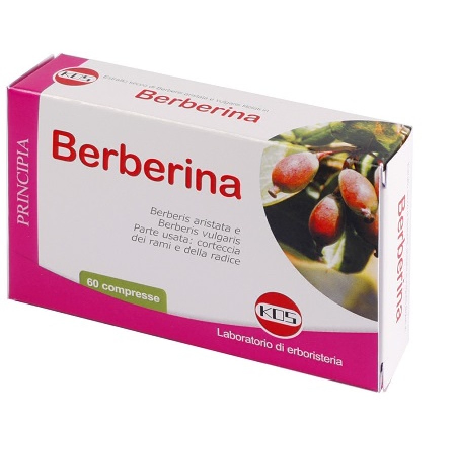 BERBERINA DA BERBERIS VULGARIS ESTRATTO SECCO 60 COMPRESSE