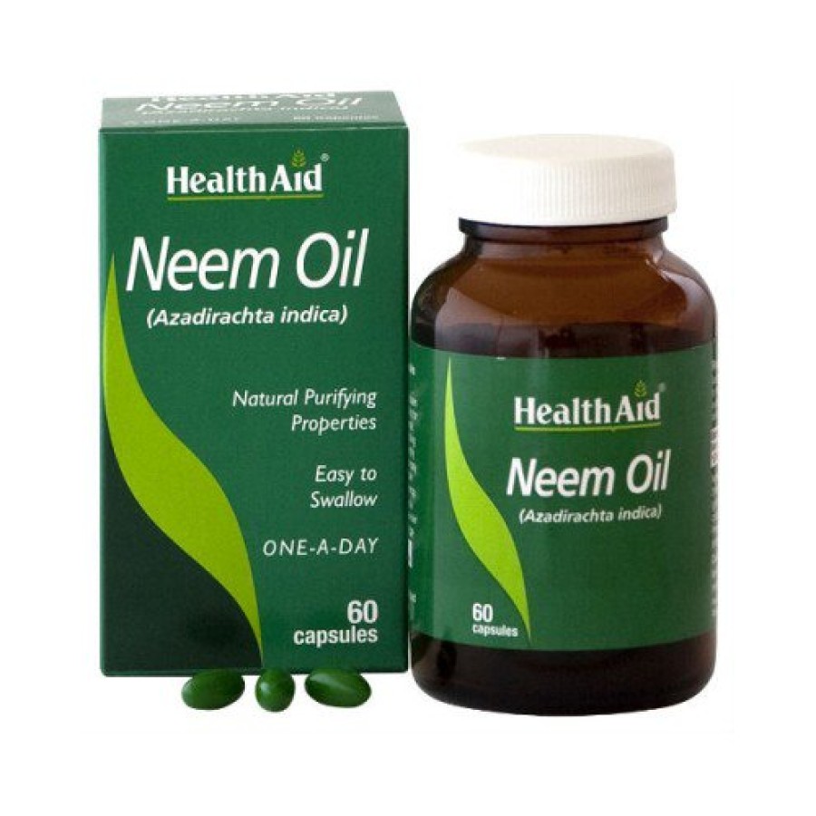 NEEM OIL AZADIRACHTA IND 60 CAPSULE