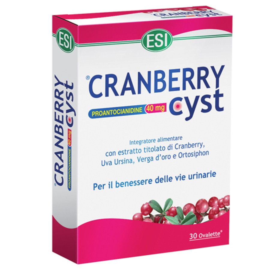 ESI CRANBERRY CYST 30 OVALETTE