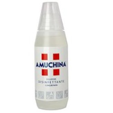 DISINFETTANTE E IGIENIZZANTE A BASE DI IPOCLORITO DI SODIO, ANTIMICROBICO AD AMPIO SPETTRO D'AZIONE, AMUCHINA LIQUIDA DA500ML