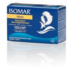 ISOMAR SOLUZIONE IPERTONICA ACQUA MARE 18 FLACONCINI MONODOSE 5 ML
