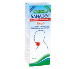 SANAGOL SPRAY ERISIMO SENZA ALCOOL 20 ML