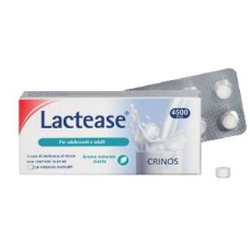 LACTEASE 4500 FCC AROMA MENTA 30 COMPRESSE MASTICABILI
