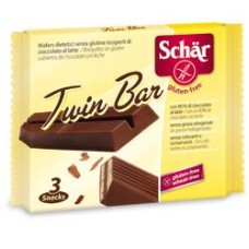 SCHAR TWIN WAFER CIOCCOLATO AL LATTE 3 BARRETTE X 21,5 G