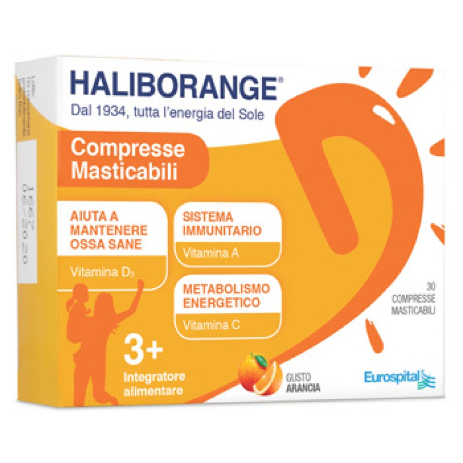 HALIBORANGE 30 COMPRESSE MASTICABILI 450MG
