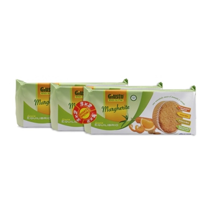 GIUSTO SENZA GLUTINE MARGHERITE SENZA GLUTINE 180G