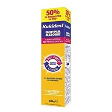 KUKIDENT PLUS DOPPIA AZIONE CREMA ADESIVA PER PROTESI DENTARIE 60 G