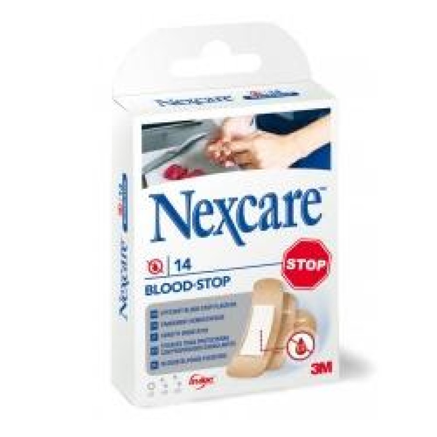 CEROTTO PREPARATO EMOSTATICI NEXCARE BLOOD STOP 14 PEZZI