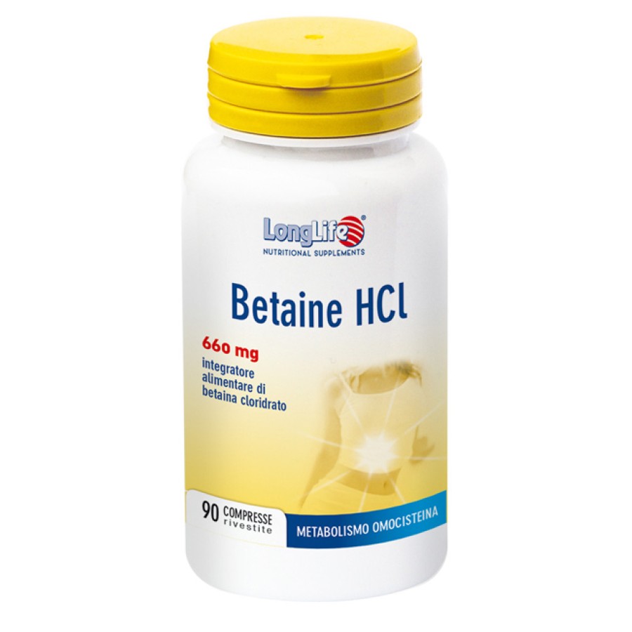 LONGLIFE BETAINE HCL 90 COMPRESSE