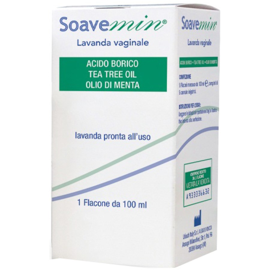 SOAVEMIN LAVANDA VAGINALE 5 FLACONI 100 ML